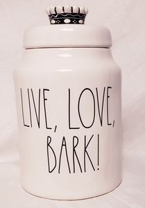 Rae Dunn Treats Ceramic Canister